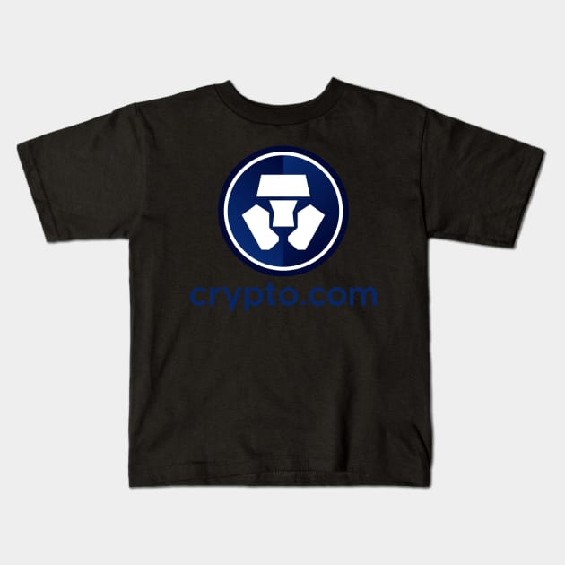 Crypto.com Coin Cryptocurrency CRO crypto Kids T-Shirt by J0k3rx3